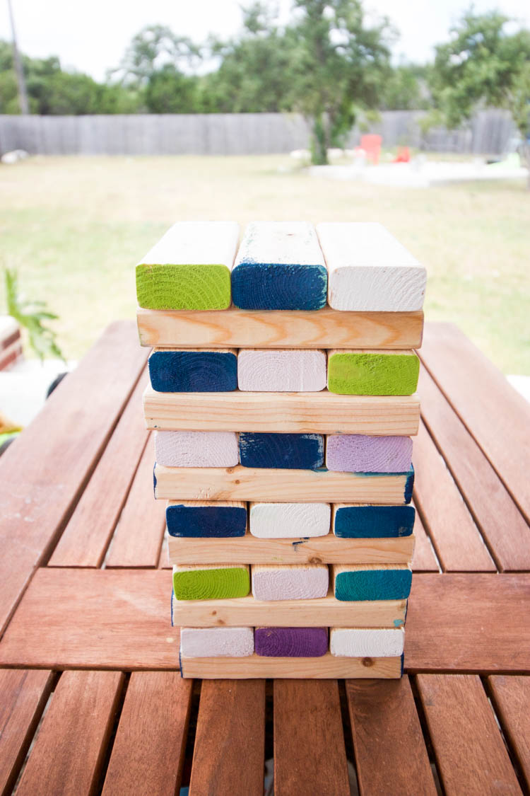 DIY Jenga - One Little Minute Blog-11