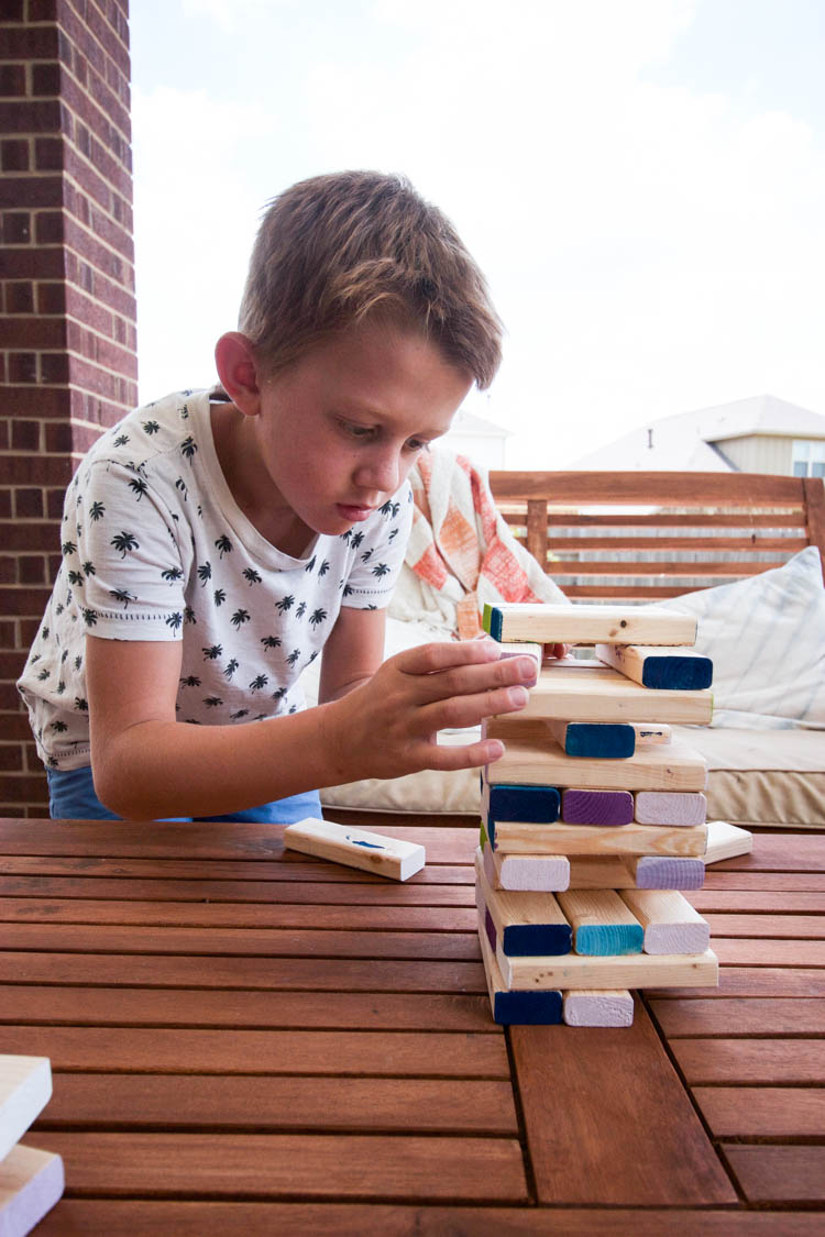 DIY Jenga - One Little Minute Blog-17