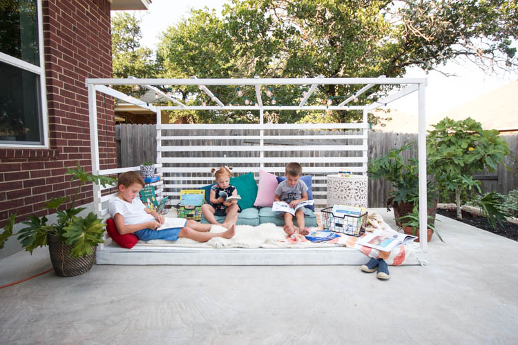 Outdoor Reading Nook - One Little Minute Blog-16