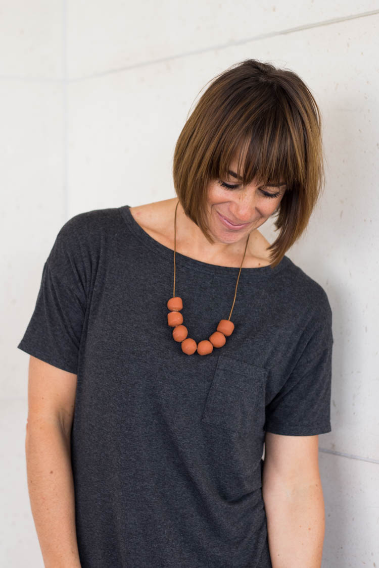 Mykonos Flat Bead Necklace – J.P. & Mattie