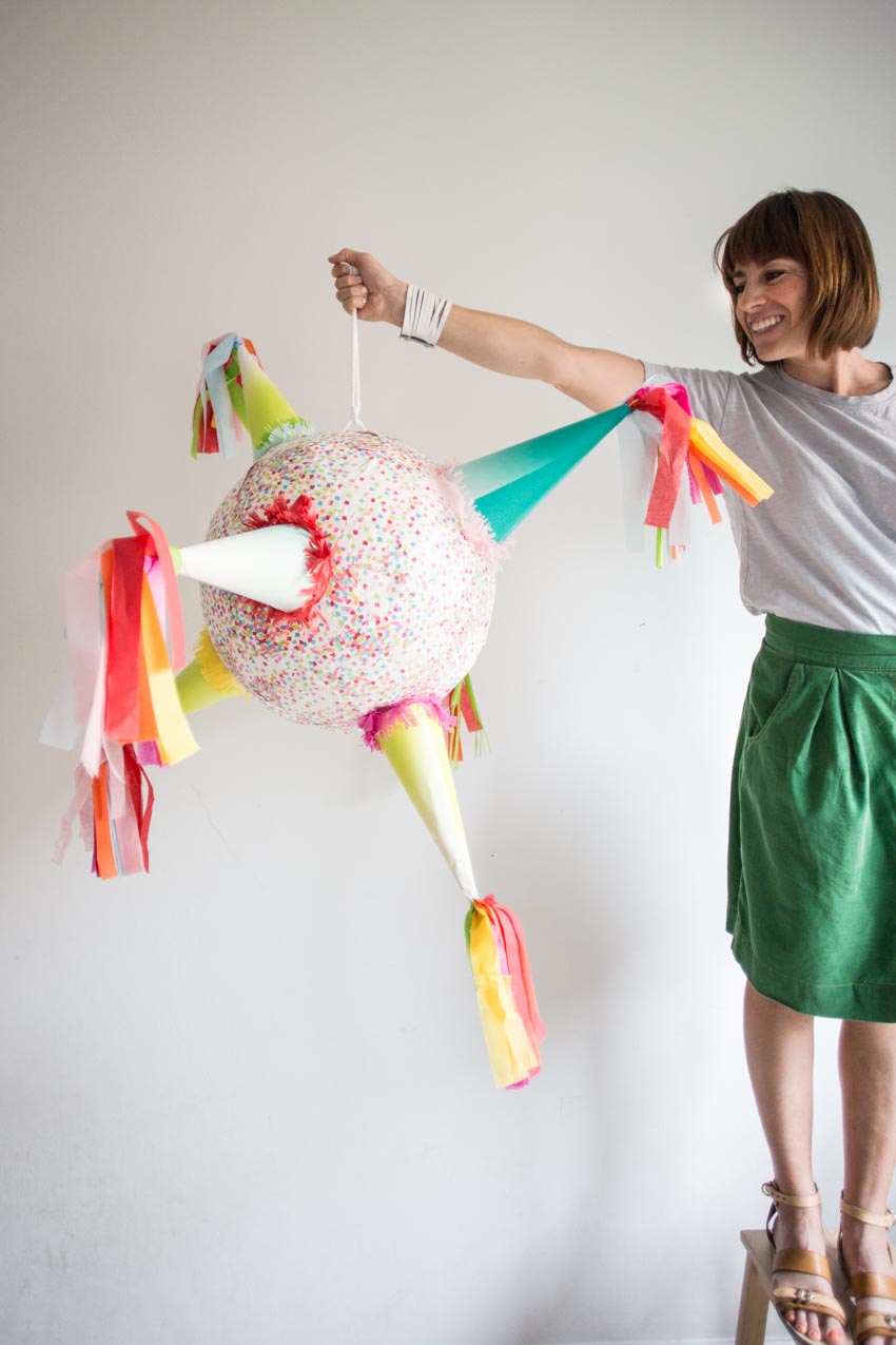 Cinco de Mayo DIY Mexican Star Piñata - Live Free Creative Co