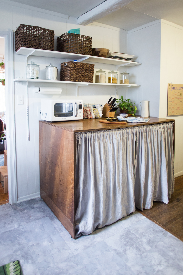 How to Make a Countertop over Your Washer and Dryer - Deb and Danelle