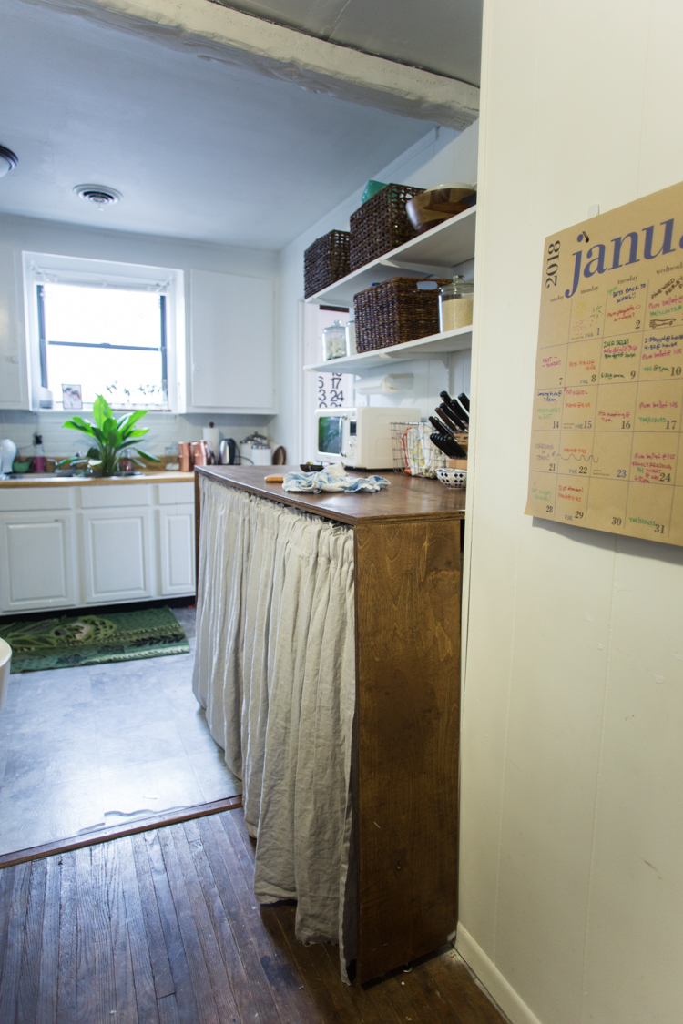 DIY Waterfall Butcher Block Washer & Dryer Counter — We The Dreamers