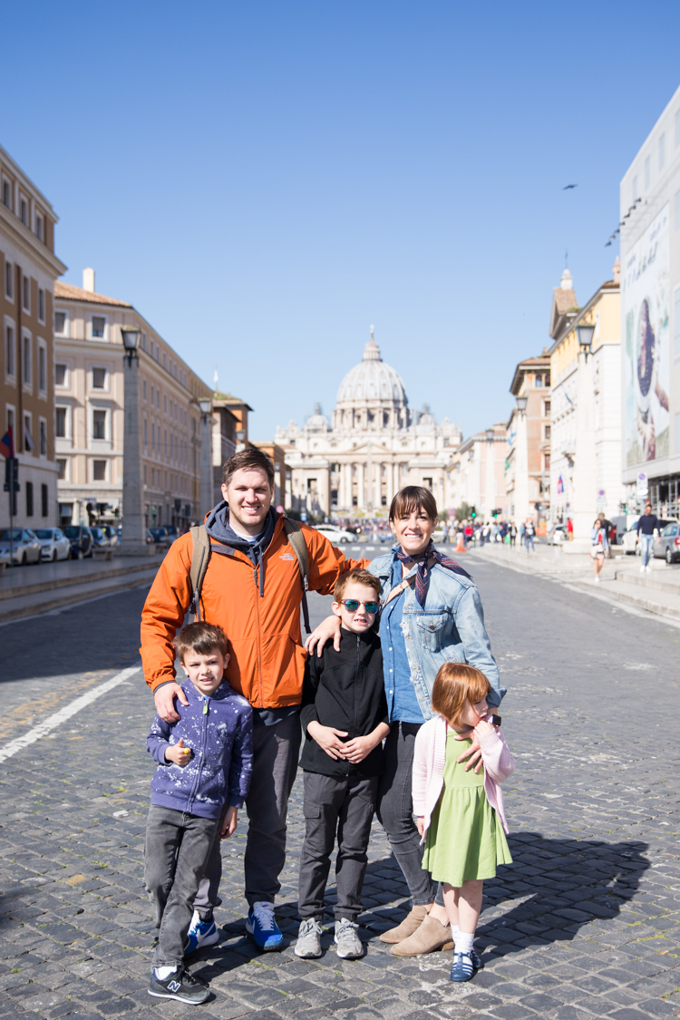 planning a family trip to rome