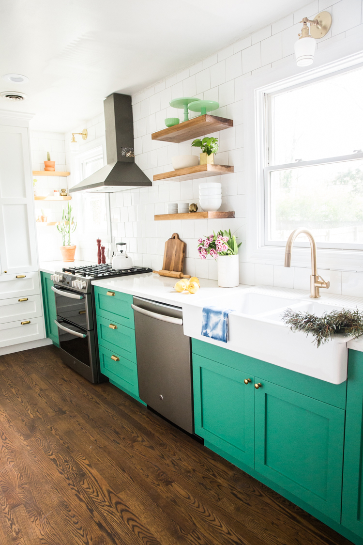 https://livefreecreative.co/wp-content/uploads/2018/07/Green-Cabinets-Small-Kitchen-Reveal-6.jpg