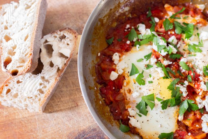 Simple Make Ahead Shakshouka - Live Free Creative Co