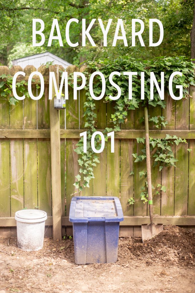 DIY Compost Bin + Backyard Composting 101 - Live Free Creative Co