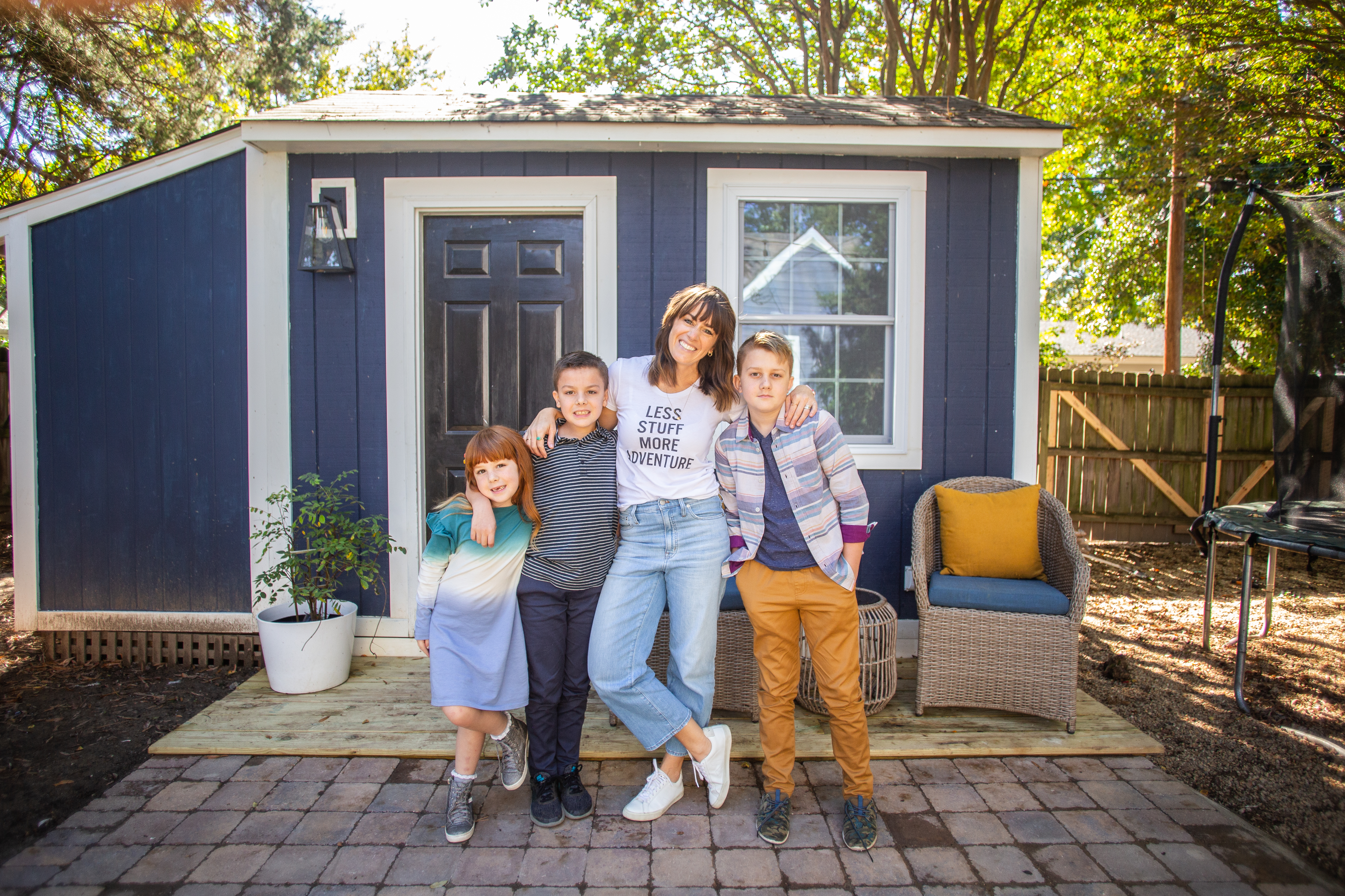 DIY Kids Playhouse Shed: The Clubhouse - Live Free Creative Co