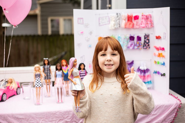 Build-Your-Own Barbie Birthday Party - Live Free Creative Co