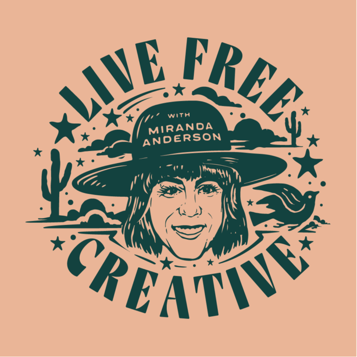 Live Free Creative Cover Art